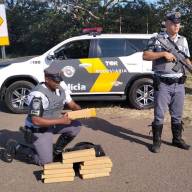 Durante operação, TOR prende homem com 11 tijolos de maconha na rodovia Assis Chateaubriand em Penápolis