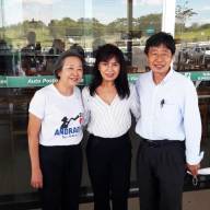 Em Andradina ex-deputada Federal Keiko Ota visitou os ex-prefeitos Jamil Ono e Tamiko Inoue