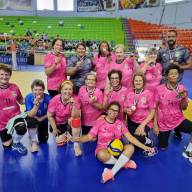 Vôlei Adaptado de Mirandópolis conquista terceiro lugar nos Jogos da Melhor Idade