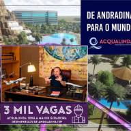 Parque Acqualinda de Andradina tem vaga de Promotor de Marketing, Consultor de Vendas, Garçom e outras funções