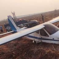 Com destino a Curitiba, avião faz pouso forçado em estrada de Três Lagoas