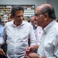 Geraldo Alckmin, Fernando Haddad e Marcio França visitaram o interior paulista