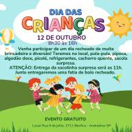 Dia das Crianças no Bairro Benfica em Andradina