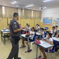 Polícia Militar de Sud Mennucci iniciou o PROERD na rede municipal de ensino