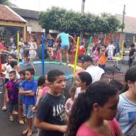 Muita alegria e diversão no Dia das Crianças no bairro Benfica em Andradina