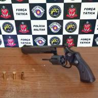 Rocam de Araçatuba prende dois moradores do Assentamento Chico Mendes com revólver
