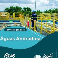 Águas Andradina está contratando profissionais de diversas áreas