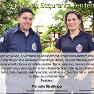 Mensagem do Secretário da SAP Coronel Marcello Streifinger