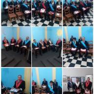 NO ORIENTE DE LAVÍNIA A LOJA EPAMINONDAS PEREIRA 191 RECEBEU IRMÃOS DA 10ª RM DO GOP PARA O SEMINÁRIO DE APRENDIZ MAÇOM