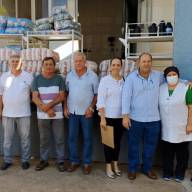 Santa Casa de Araçatuba recebe alimentos arrecadados na Festa do Peão de Bilac
