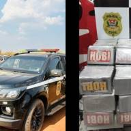 DEIC faz campana durante três dias e apreendem 220 tijolos de cocaína em canavial de Bento de Abreu