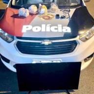 POLÍCIA MILITAR DE MIRANDOPOLIS PRENDE AUTOR DE FURTO E RECUPERA BENS ANTES DA VÍTIMA SABER QUE HAVIA SIDO FURTADA