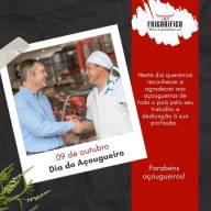 Frigorífico 3D de Andradina parabeniza os açougueiros