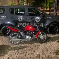12° BAEP APREENDE ADOLESCENTE E RECUPERA MOTOCICLETA FURTADA EM ARAÇATUBA