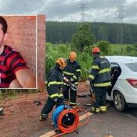Motorista morre após batida frontal entre carro e caminhonete entre Três Lagoas e Água Clara