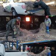 Polícia Ambiental de Penápolis destrói petrechos de pesca irregulares