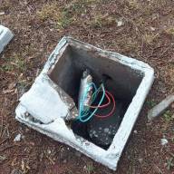 Ladrões furtam fiação elétrica da Praça do Teodoro em Andradina