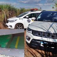 Após acompanhamento policial, Polícia Rodoviária apreende veículo roubado e grande quantidade de droga em estrada de Guararapes