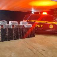 Polícia Rodoviária Federal apreende 536 Kg de maconha em Água Clara