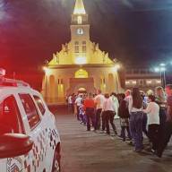 Polícia Militar de Tupi Paulista acompanhou a Procissão e Missa de Nossa Senhora da Glória