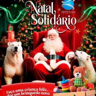 Em Andradina Natal Solidário no Oeste Plaza Shopping