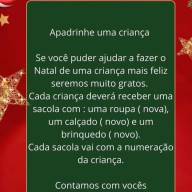 Convite para Apadrinhar uma Criança da Camenor de Andradina