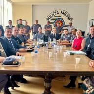 Em Prudente reunião do Comando das Polícias para discutir segurança pública da região Oeste