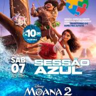 Cinema faz “Sessão Azul” para pessoas com distúrbios sensoriais no Shopping de Andradina