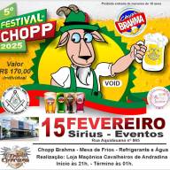 Loja Maçônica Cavalheiros de Andradina realiza o 5º Festival do Chopp