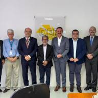 Prefeito de Castilho, vereadores e deputado Itamar fazem gestão no D.E.R. por pavimentação asfáltica