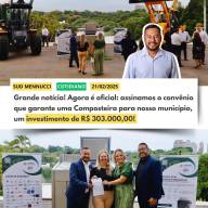 PREFEITO DE SUD MENNUCCI E VEREADORAS VALERIA GARCIA E PAULA ALEGRE PARTICIPARAM DO LANÇAMENTO DO PROGRAMA 