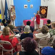 Polícia Civil de Ilha Solteira faz palestra do Dia da Mulher no Lions Clube