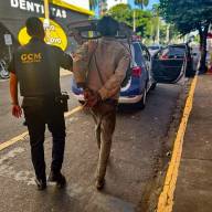 Guarda Civil Municipal de Araçatuba detém suspeito de furto em loja