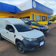 Polícia Rodoviária Federal de Água Clara recuperou uma pick-up furtada e prendeu condutor na rodovia BR 262