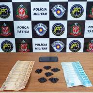 POLÍCIA MILITAR PRENDE HOMEM ACUSADO DE TRÁFICO DE DROGAS EM ARAÇATUBA