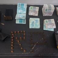 PM de Três Lagoas prende morador do bairro Jupiá com pistola, 21 munições e R$ 15.900,00 em cédulas