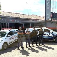 Comandante da Polícia Militar em Brasilândia realiza integração com a PMESP