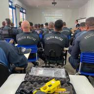 2° BPM de Três Lagoas fez treinamento com taser arma não letal