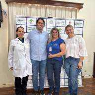 Prefeita Samanta Borini visita a Santa Casa de Birigui e conversa com colaboradores sobre demandas e situação do hospital