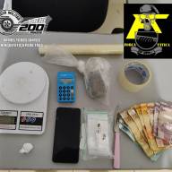 Força Tática prende homem por tráfico de drogas e apreende maconha e materiais do crime em Ilha Solteira