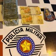Polícia Militar de Sud Mennucci prende motociclista por tráfico de drogas