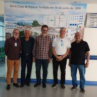 GOSP: Sereníssimo Renato José Garcia de Almeida visita Santa Casa de Itapeva: 02 Lojas, uma só missão de cuidar