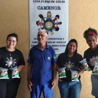 Camenor de Andradina recebe doação de 300 litros de Danone da Coapar