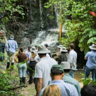 Parque do Pombo de Três Lagoas recebe visita de investidores europeus em parceria com a Lacan Florestal