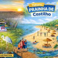 Prainha no Iate Urubupungá é planejada para o turismo seguro em Castilho