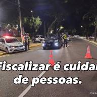 Operação Direção Segura Integrada entre Policiais Militares e Agentes do DETRAN em Araçauba
