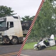 Tragédia 03 funcionários da Citroplast morrem em grave acidente na Rodovia General Figueiredo em Andradina