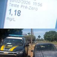Polícia Rodoviária de Três Lagoas prende idoso após dirigir bêbado, invadir contramão e quase provocar tragédia na BR-262
