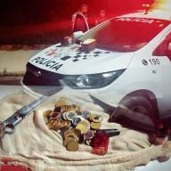 Polícia Militar de Andradina prende homem após praticar furto a sorveteria