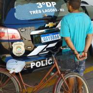 3ª Delegacia de Policia de Três Lagoas prende autor de roubo no centro da cidade
